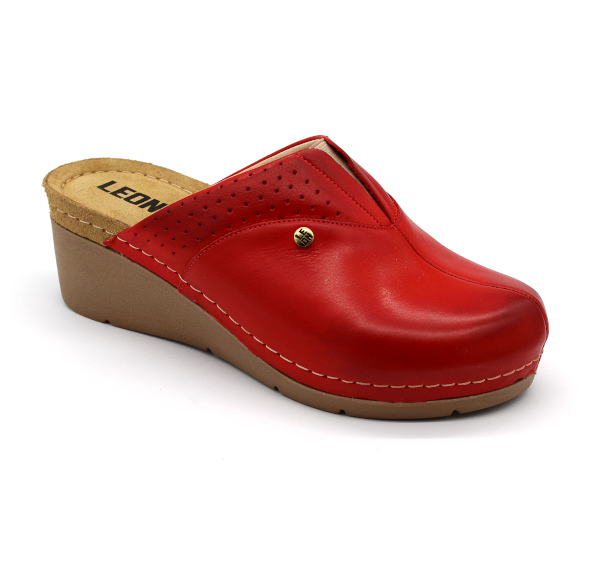 1002 Leon Comfort Saboti piele naturala - dama